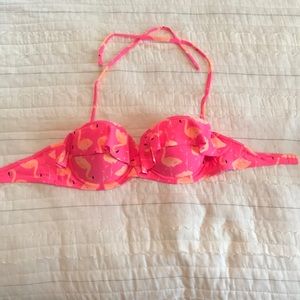 Flamingo bikini top